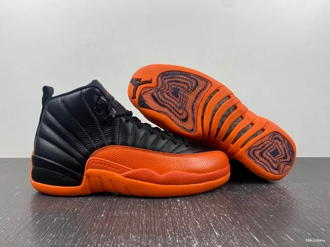 Rep TBkick All-Star 12 Brilliant Jordan 4130 FD9101- Retro Vibrant Orange WNBA 1015
